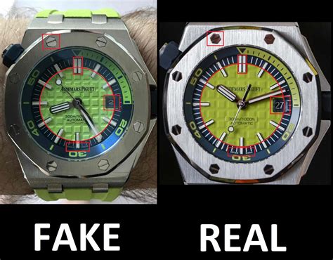 audemars piguet automatic real vs fake|false audemars piguet sightings.